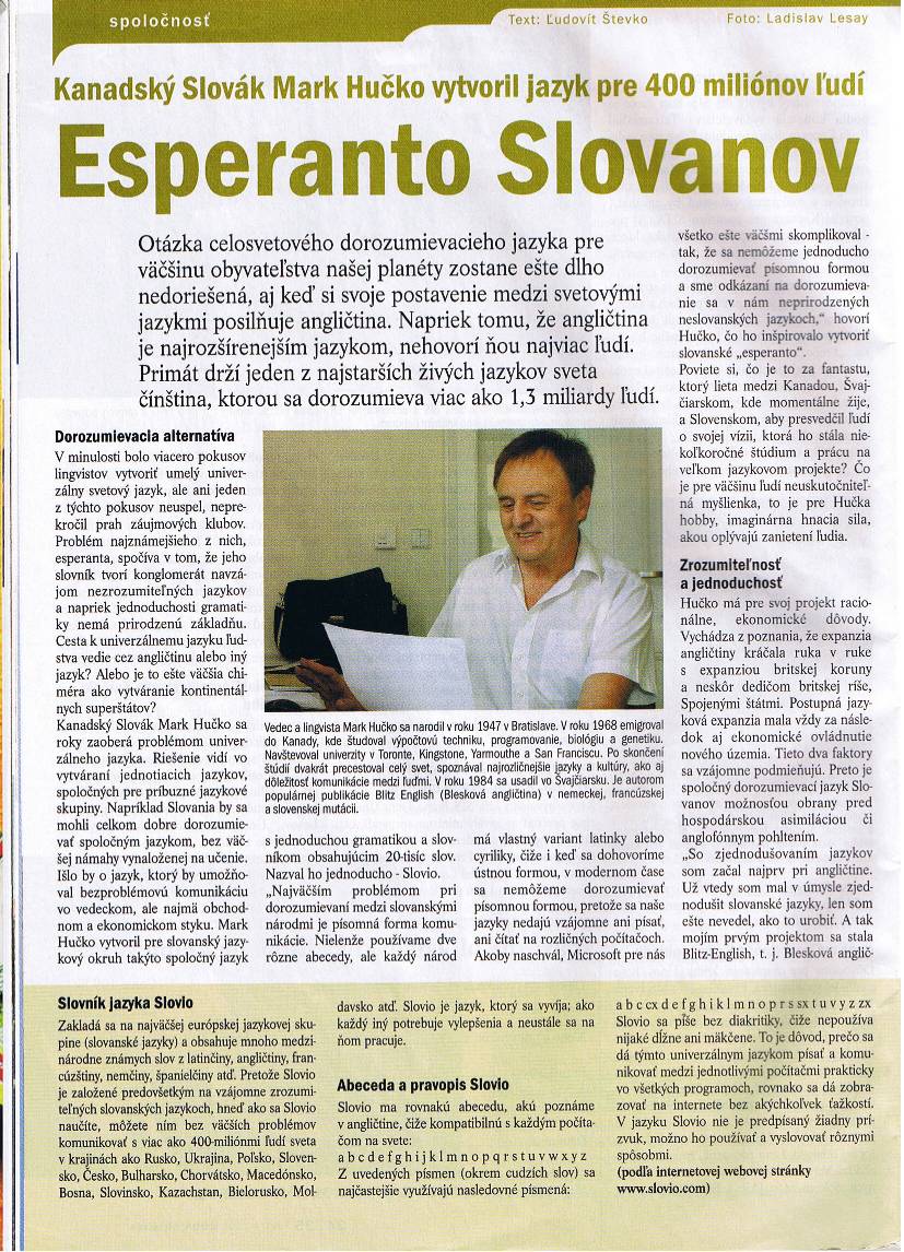 ExtraPlus, Oktober 2004.
